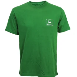 John Deere Tractors & Plows Quality Farm Equipment Green Short Sleeve T-Shirt