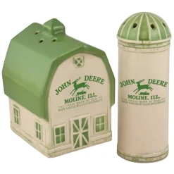 John Deere Vintage Barn & Silo Salt & Pepper Set
