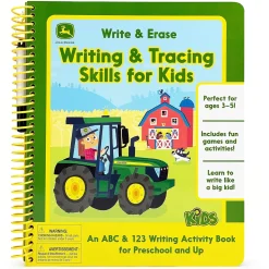 John Deere Writing & Tracing Skills for Kids