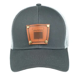 Keystone Oliver Riveted Logo Gray Mesh Back Cap