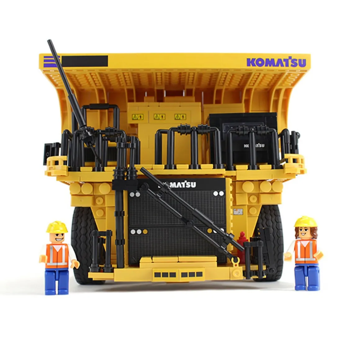 Komatsu Mining Dump 1256+ Piece Building Block Set by First Gear, Inc.