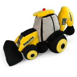Komatsu WB93R Backhoe Loader Soft Plush Toy