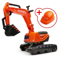 Kubota KX080-4 Ride On Excavator with Helmet and Opening Seat