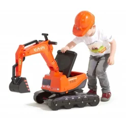 Kubota KX080-4 Ride On Excavator with Helmet and Opening Seat