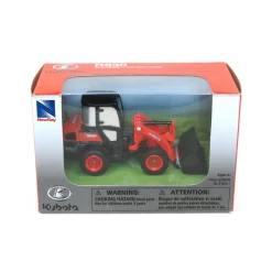 Kubota Wheel Loader Pull Back Motion, Diecast Metal AS-33277