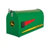 Large Steel John Deere Mailbox with Modern John Deere Tractor Stripe
