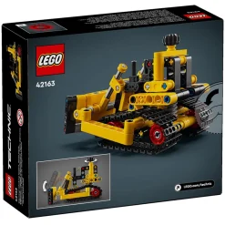 LEGO Technic Heavy-Duty Bulldozer 195 Piece Building Toy Set