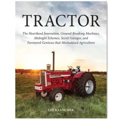 Limited Edition Red Cover Tractor Book by Lee Klancher