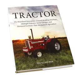 Limited Edition Red Cover Tractor Book by Lee Klancher