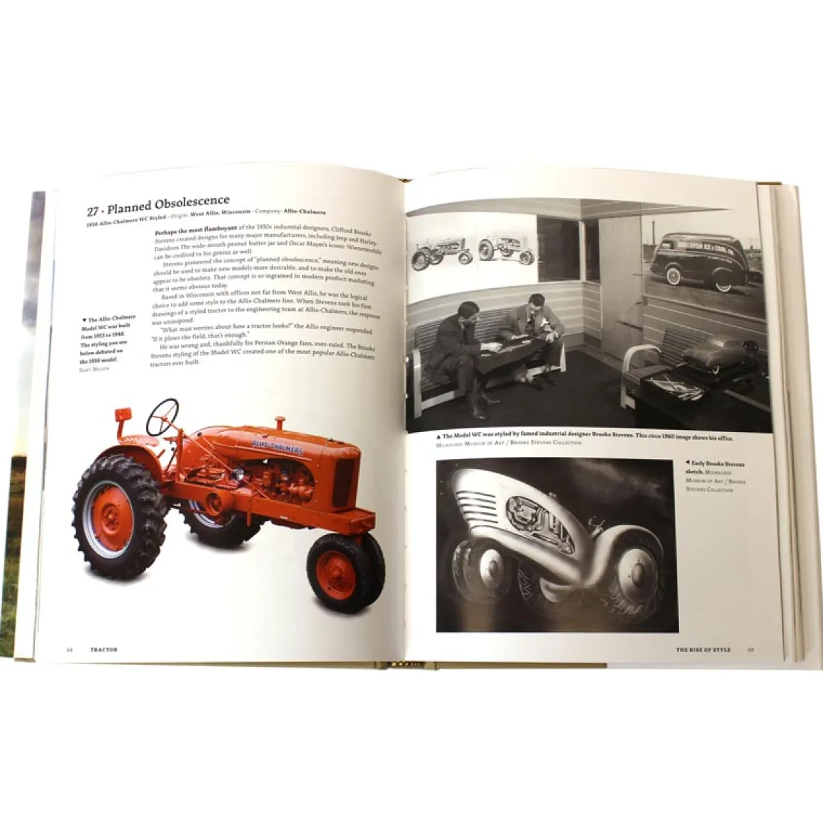 Limited Edition Red Cover Tractor Book by Lee Klancher