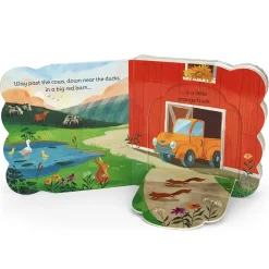 Little Orange Truck Lift-a-Flap Board Book