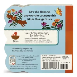 Little Orange Truck Lift-a-Flap Board Book