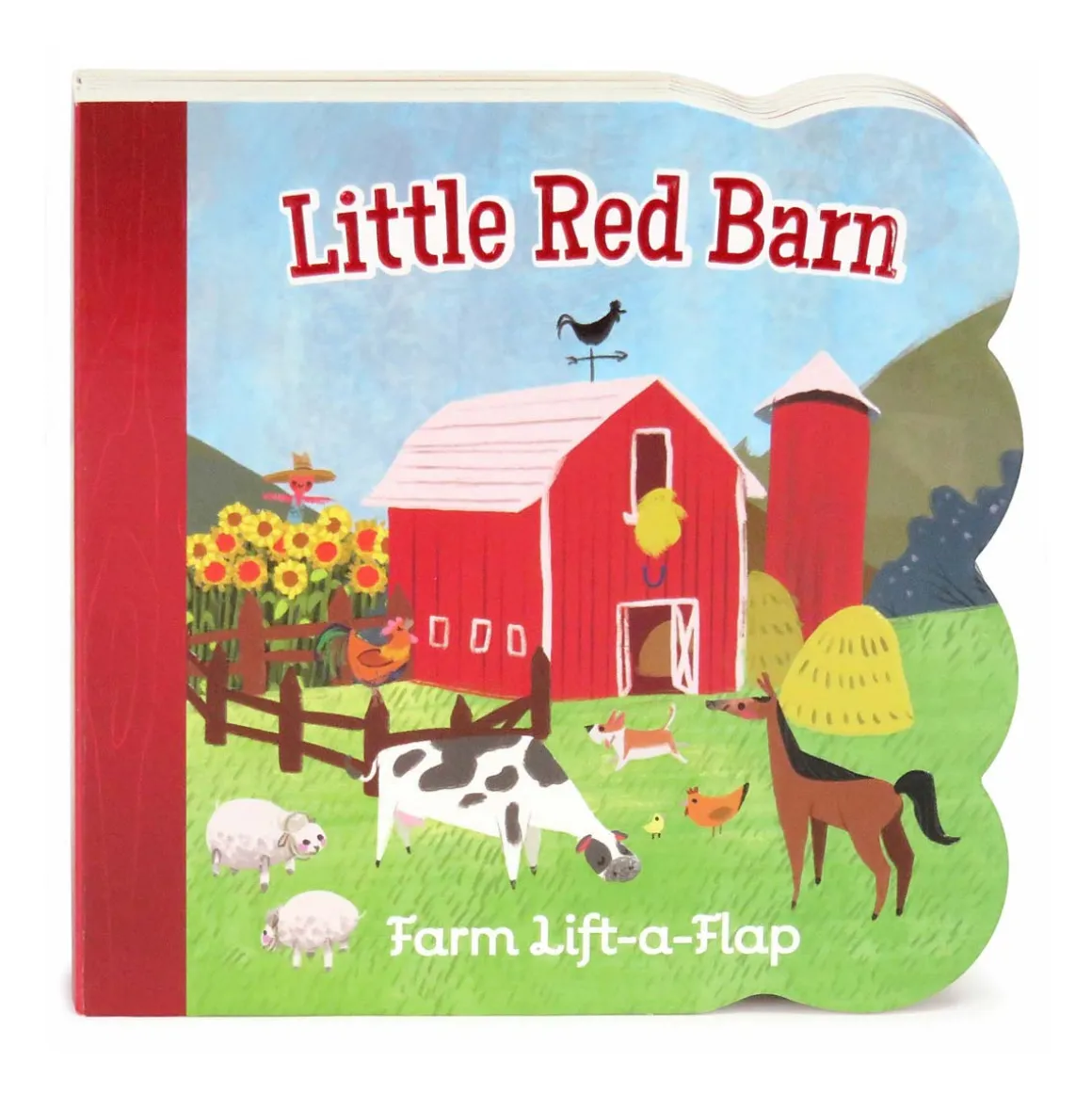 Little Red Barn Lift-a-Flap Board Book