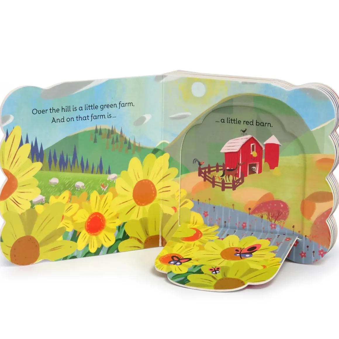 Little Red Barn Lift-a-Flap Board Book