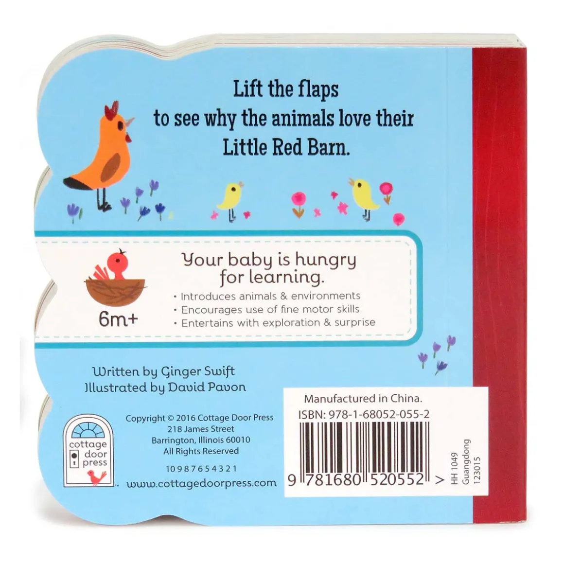 Little Red Barn Lift-a-Flap Board Book