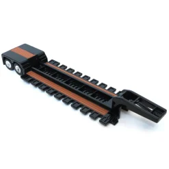 LOOSE ~ 1/64 Die-cast Metal Lowboy Trailer with Outriggers
