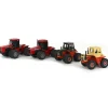 Lot of (4) 1/64 Case Tractors