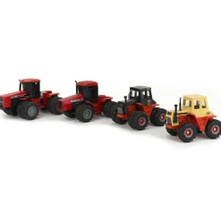 Lot of (4) 1/64 Case Tractors