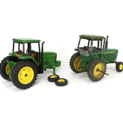 Lot of (2) 1/16 John Deere Tractors