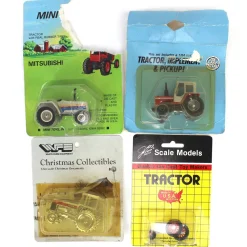 Lot of (4) 1/64 Tractors