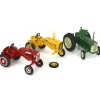 Lot of (2) Plastic Farmall Tractors and (1) Plastic Oliver Tractor
