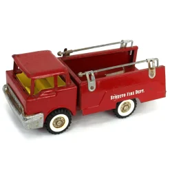 Lot of (1) 1950s Structo Fire Department Truck