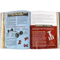 Machine Marvels: Revolutionary Red Tractors 192 Page Hardcover Book