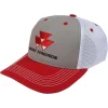 Massey Ferguson Adult Two-Tone Red & White Mesh Back Cap