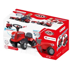 Massey Ferguson Push Along with Trailer with 2 Sets of Decals