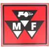 Massey Ferguson Triangle Logo 20in x 22in Vinyl Banner