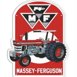 Massey Ferguson Vintage Metal Tractor Sign