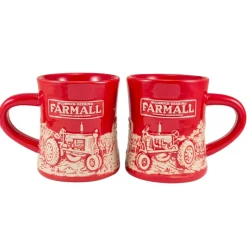 McCormick Farmall F-20 Raised-Relief 12oz Red Mug