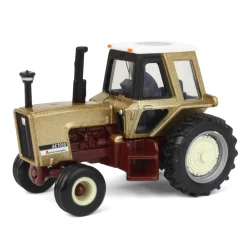 Metallic Gold Chase Unit ~ 1/64 Allis Chalmers 7050 Maroon Belly 50th Anniversary Tractor by ERTL