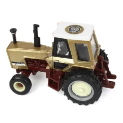 Metallic Gold Chase Unit ~ 1/64 Allis Chalmers 7050 Maroon Belly 50th Anniversary Tractor by ERTL
