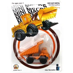 Mini Macks Orange Dump Truck by Intex