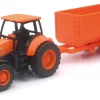 1/32nd Plastic Kubota M5 Tractor and Dump Trailer set from New Ray AS-05685