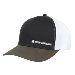 New Holland Charcoal & Sand Chino Twill Cap