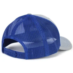 New Holland Heather Gray Cap with Royal Blue Mesh Back
