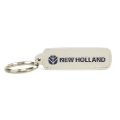 New Holland Logo Metal Keychain