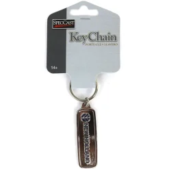 New Holland Logo Metal Keychain