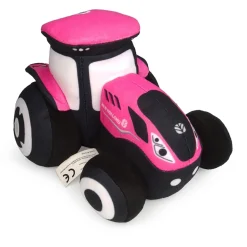 New Holland T7 Pink Tractor Soft Plush Toy