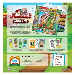 Old MacDonald's Opoly Junior Board Game