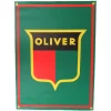 Oliver 1940s Shield Logo 22in x 30in Vinyl Banner