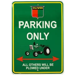 Oliver 8x12 Parking Only Aluminum Sign