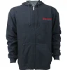 Outback Toys Logo Black Heather EverSoft Fleece Full Zip Hoodie