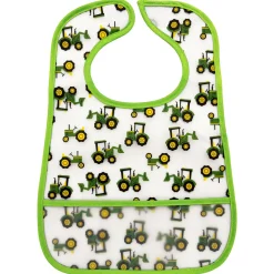 Pack of 3 John Deere PEVA Bibs