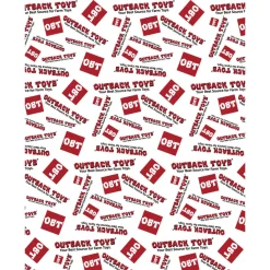 5-Pack of IH & Outback Toys Double-Sided Wrapping Paper, 19.75in x 28in