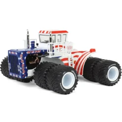 Patriotic Version ~ 1/64 Big Bud 16V-747 Silver Series Detroit 1100 HP with Titan Goodyear LSW Tires
