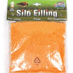 Plastic Corn-Colored Pieces for Display and Play, 1 Pound Bag