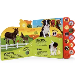 Quack! Moo! Oink! Let's Listen to the Farm Sound Board Book